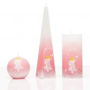  Candles - Angel, pink