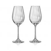  Wine glasses - Waterfall 35cl. (optic)